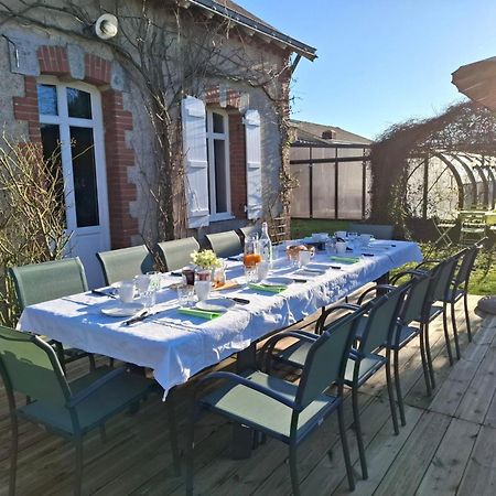 Gite Familial Avec Piscine Chauffee A Lege - Fr-1-306-1296 Екстериор снимка